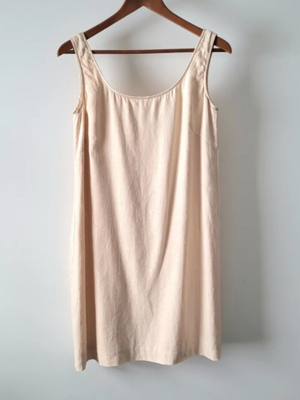 Emanuel Ungaro 90s linen tank dress
